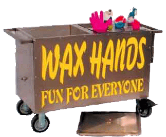 Wax Hands for rent