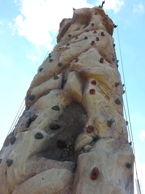 rock wall