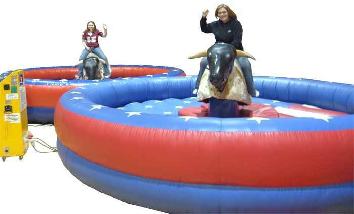 double mechanical bull rental