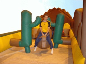 Western Roundup Inflatable for rent