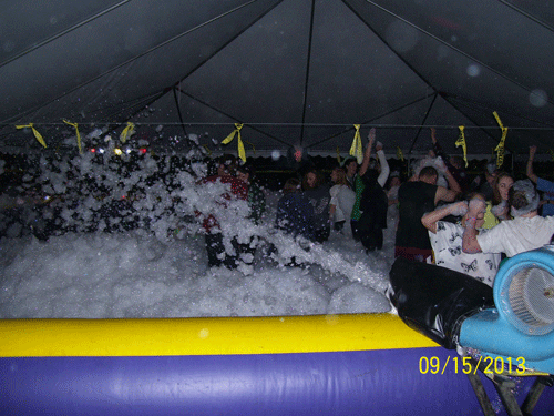 foam dance cannon